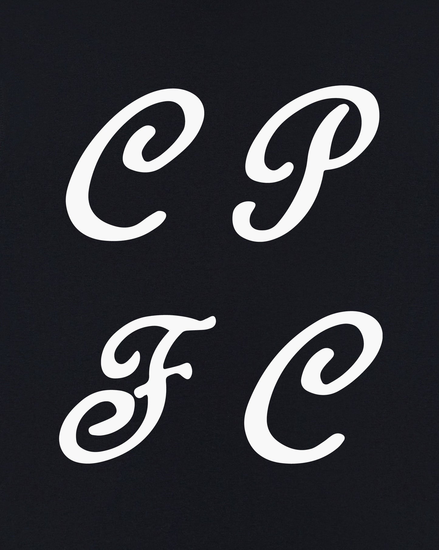 Crystal Palace Eagle & Ball Black Tee