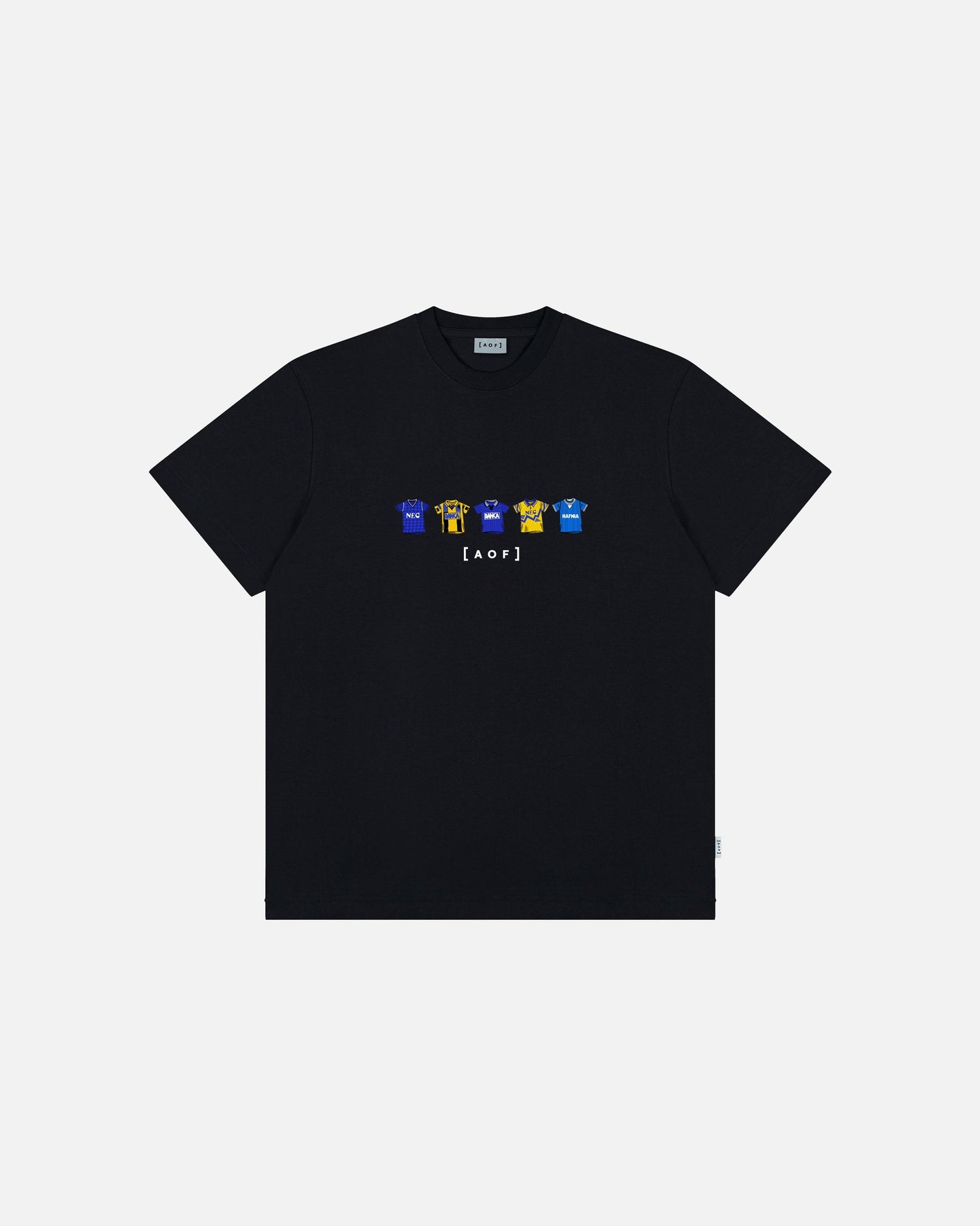 Everton Printed Classics Black Tee