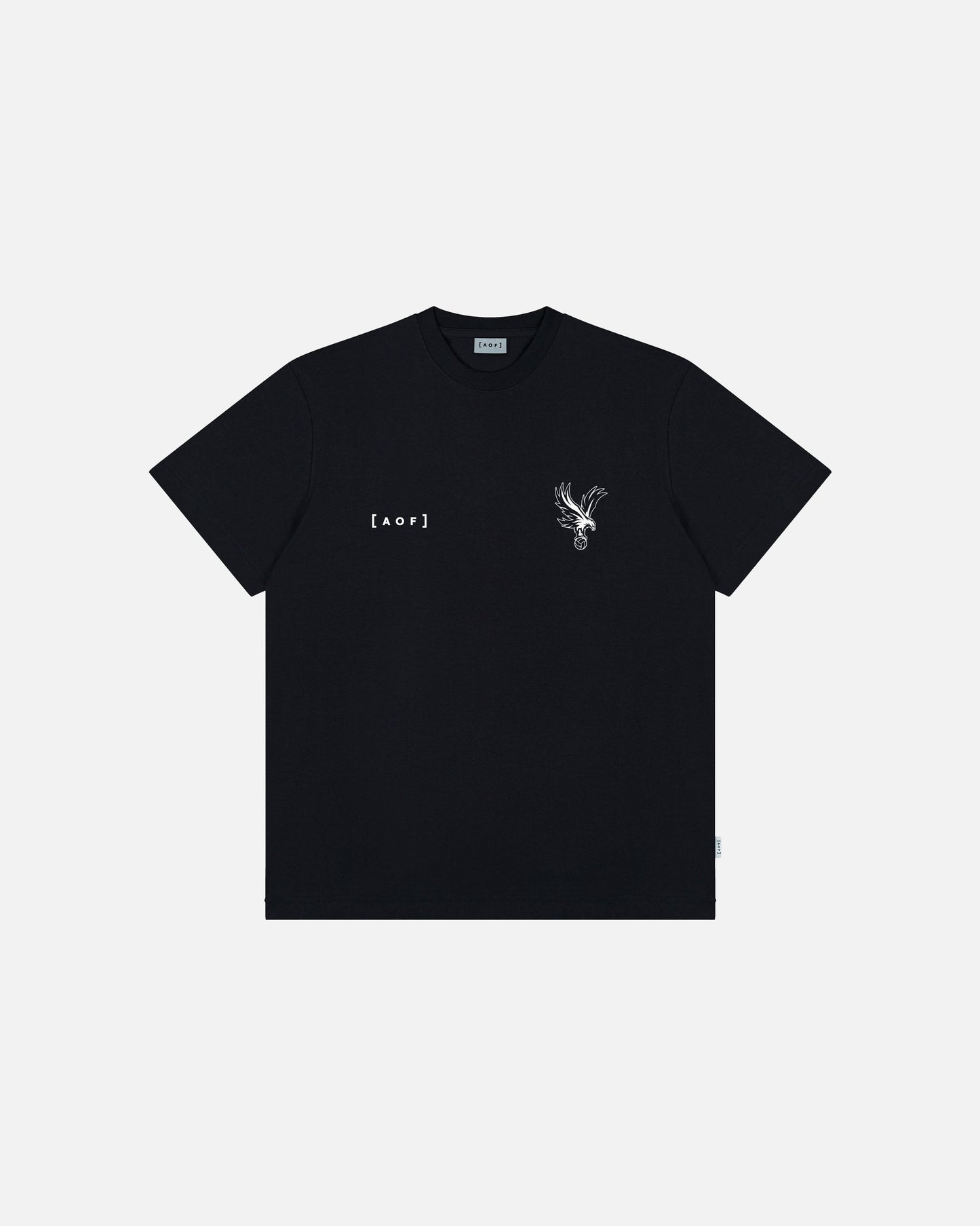 Crystal Palace Eagle & Ball Black Tee