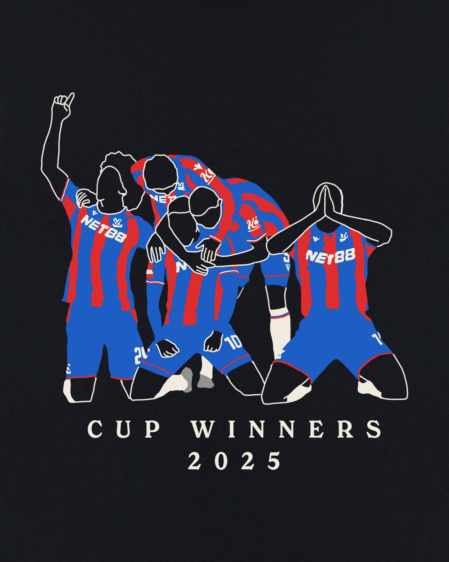 CPFC Cup Winners Tee - Black