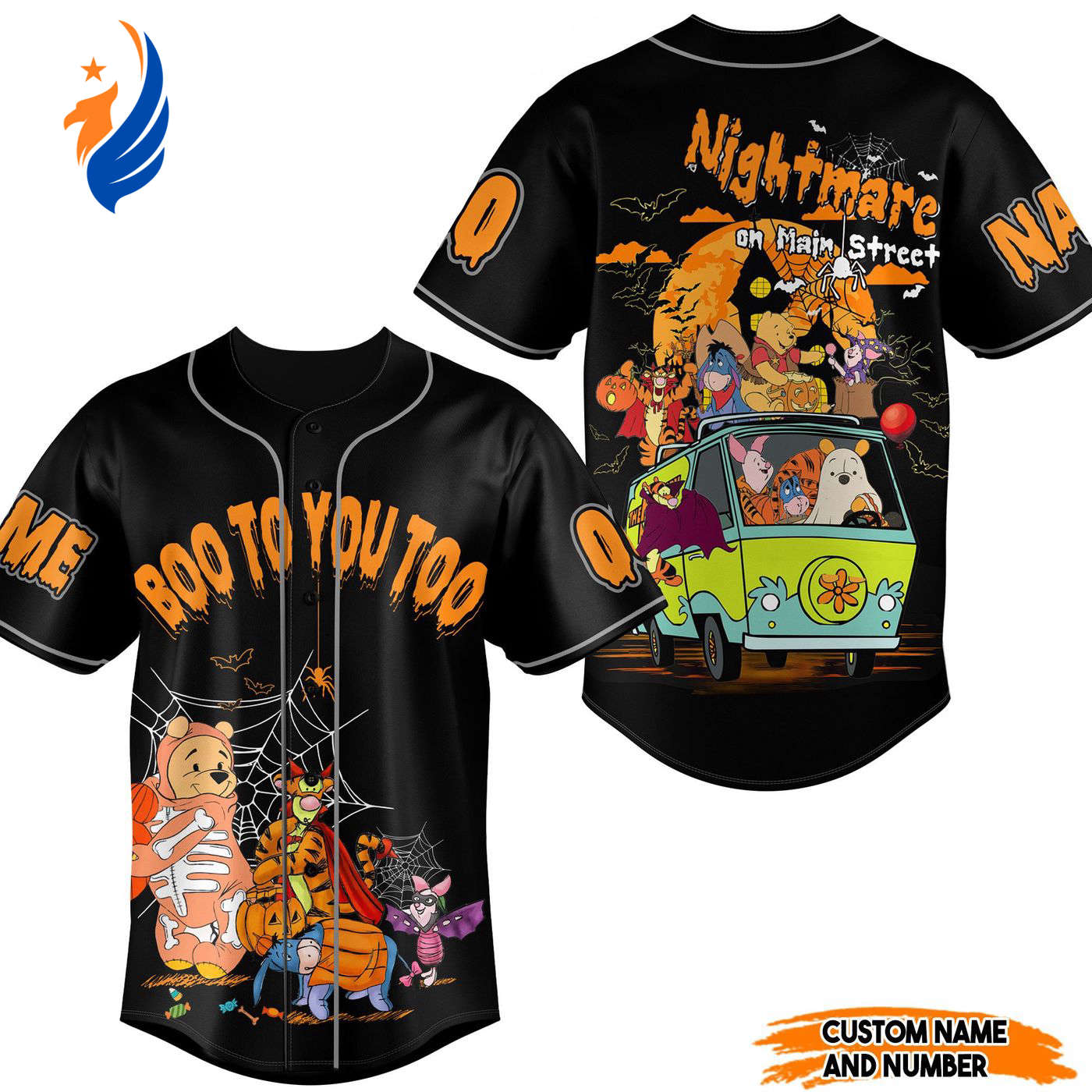 Get in the Game with Boo to You Too! Winnie the Pooh Baseball Jersey – Perfect for Men Women and Kids - Bafud