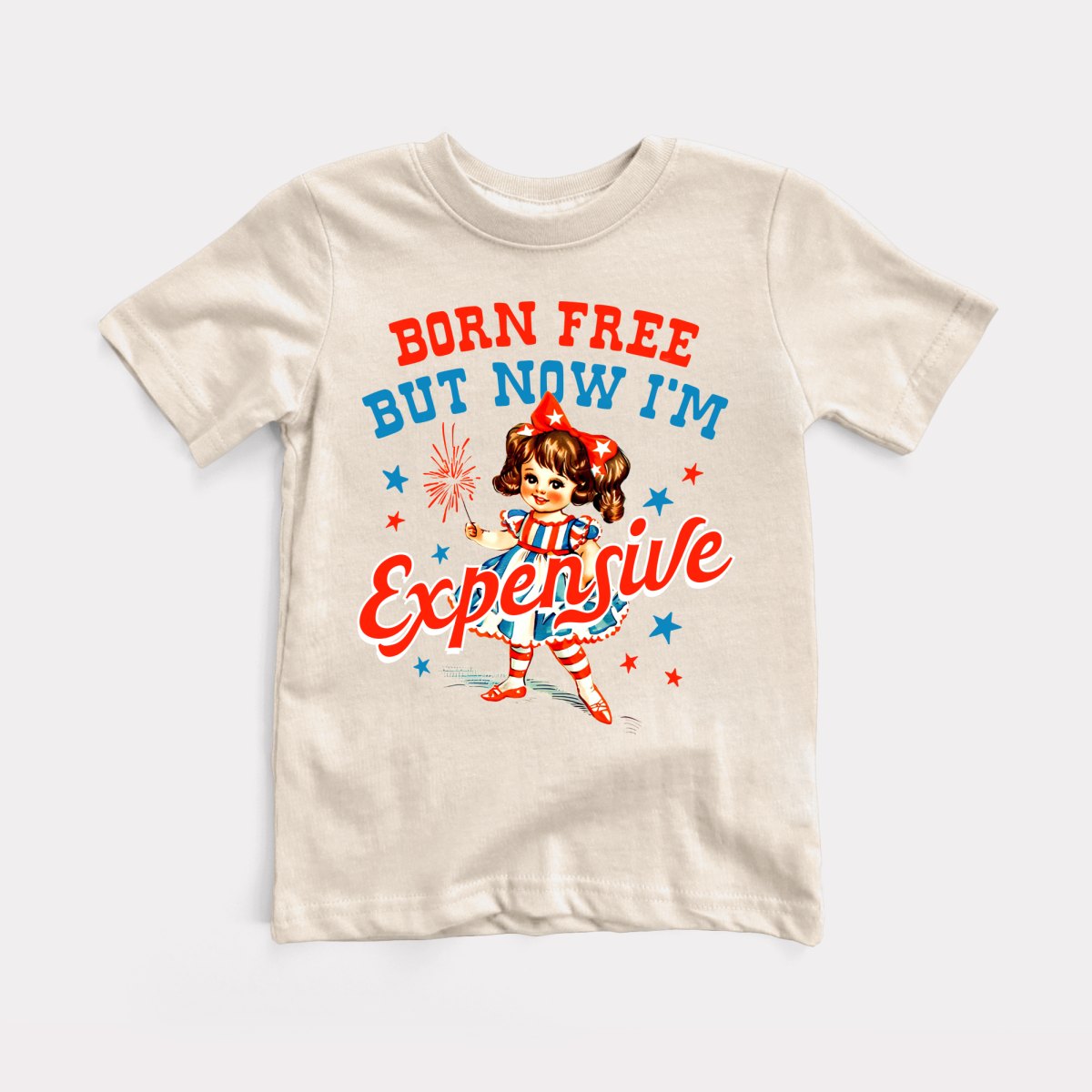 Born Free But Now I'm Expensive - Toddler Tee