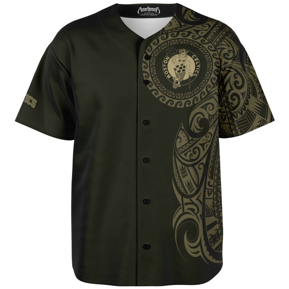 Boston Celtics Baseball Jersey Custom For Fans BJ0092 - lylyprint.com