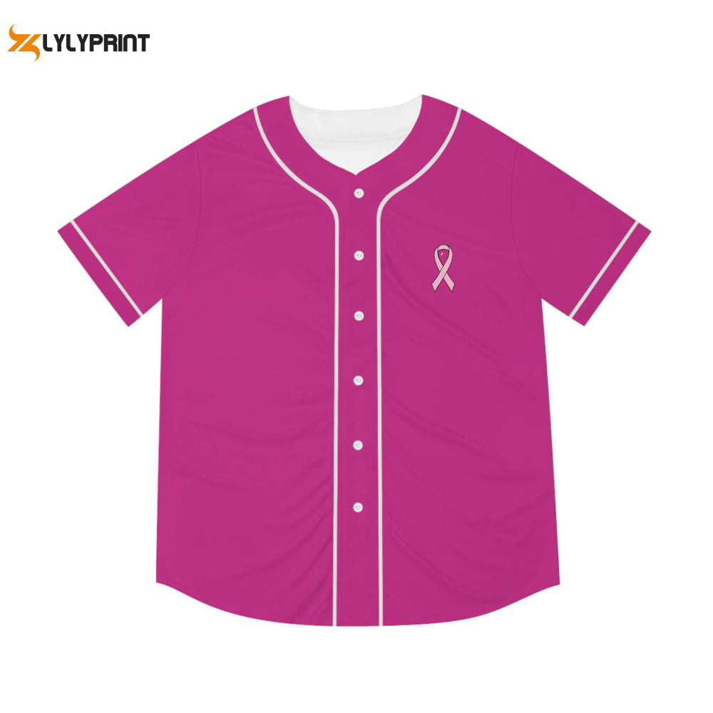 Breast cancer awareness Baseball Jersey - lylyprint.com