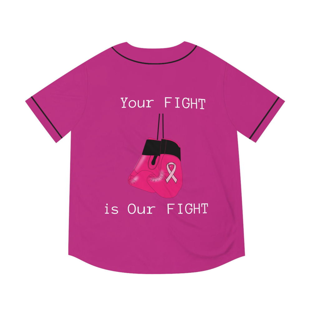 Breast cancer awareness Baseball Jersey - lylyprint.com
