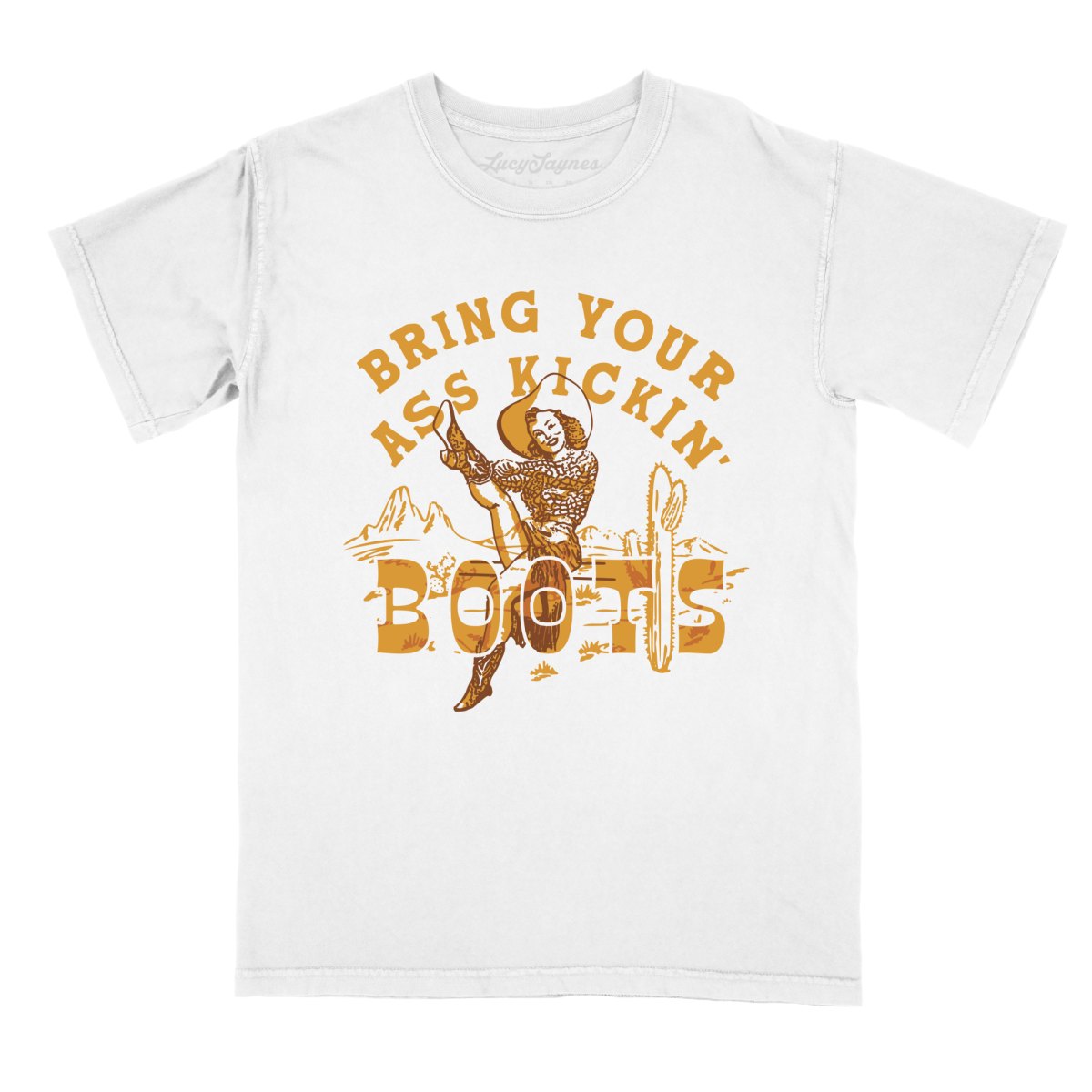 Bring Your Ass Kickin' Boots Comfort Colors Tee