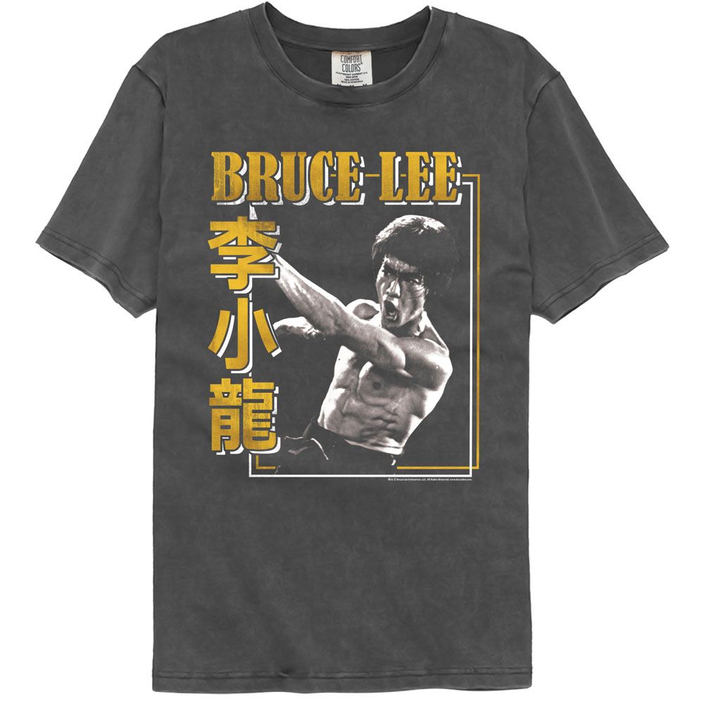 Bruce Lee Perpendicular Punch Comfort Colors T-Shirt