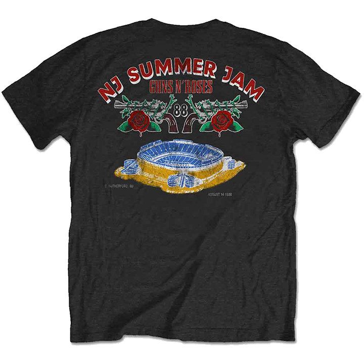 Guns N' Roses / NJ Summer Jam 1988 Tee