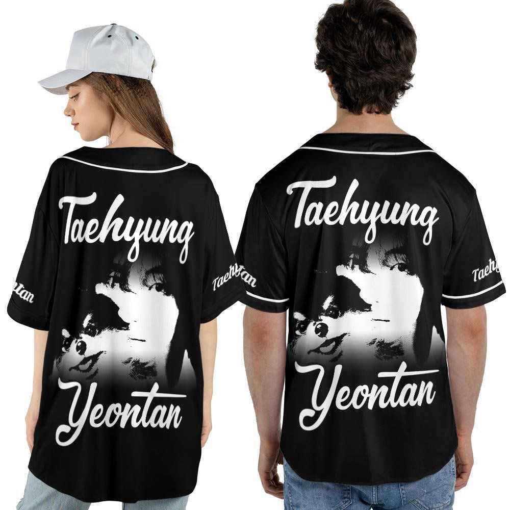 BTS V Kpop Baseball Jersey For Men Women, Layover Album Baseball Jersey For Men Women - lylyprint.com