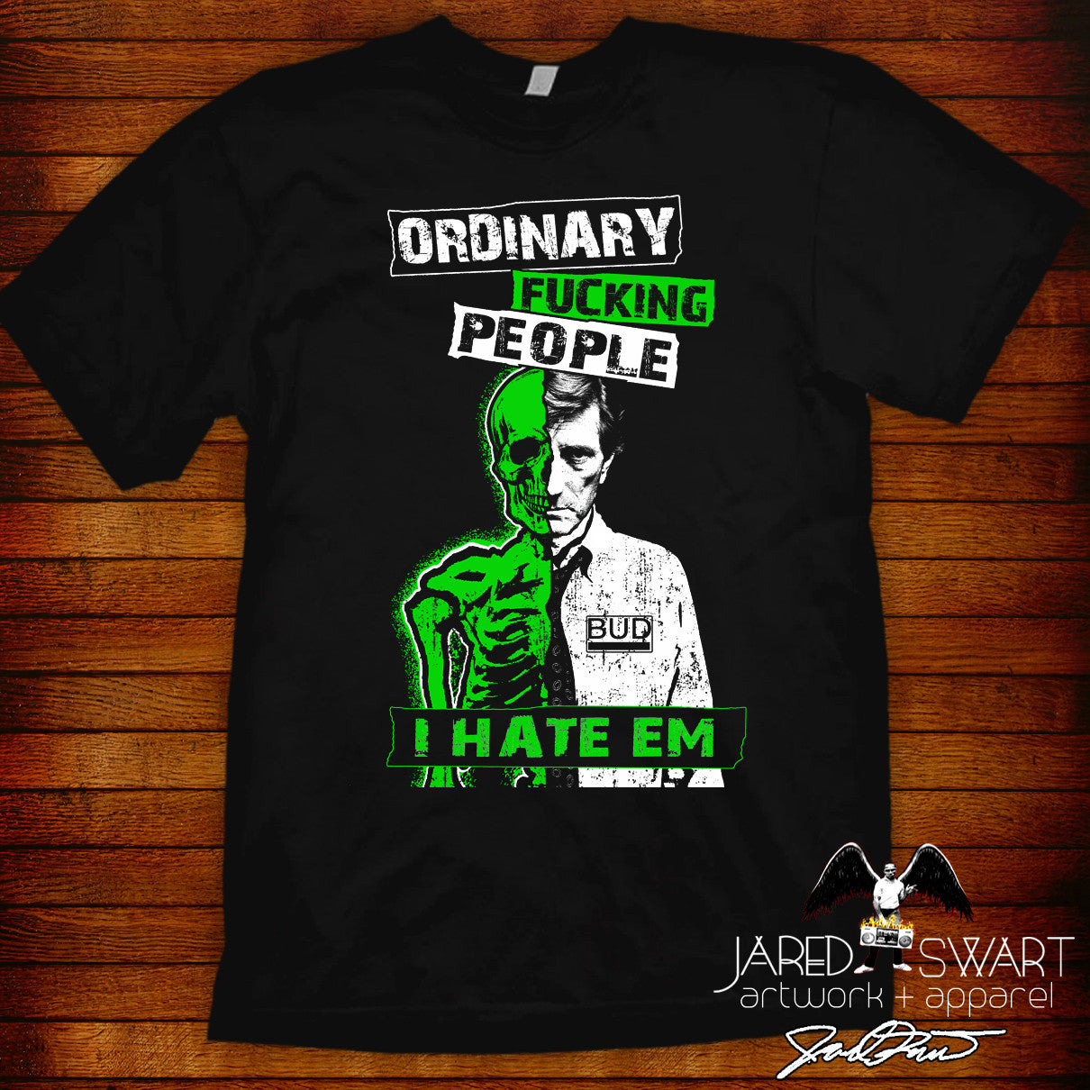 Repo Man "Bud" designer tee