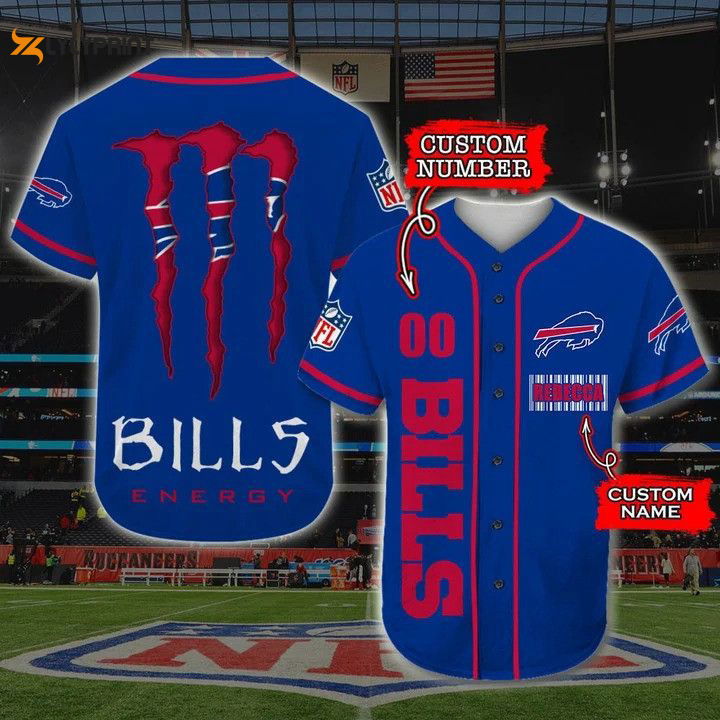 Buffalo Bills Personalized Baseball Jersey Fan Gifts - lylyprint.com