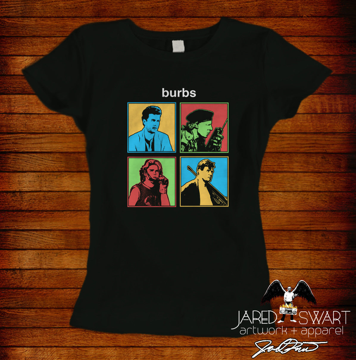Burbs Pop Art edition 2 Designer Tee