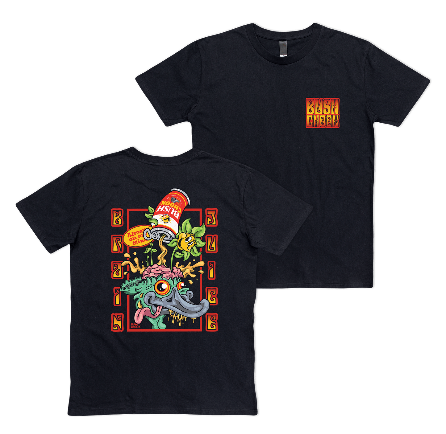 Brain Juice Tee Black