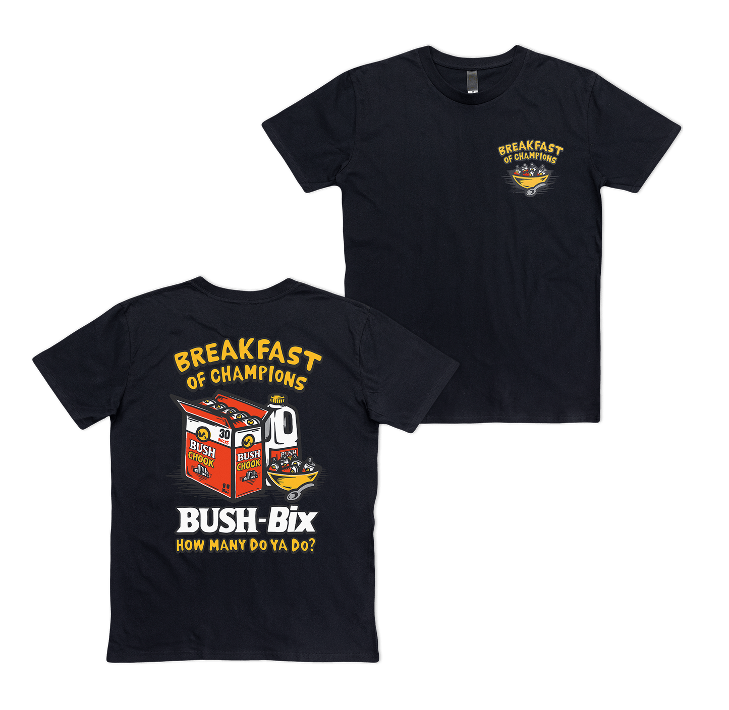 Bush-Bix Tee Black