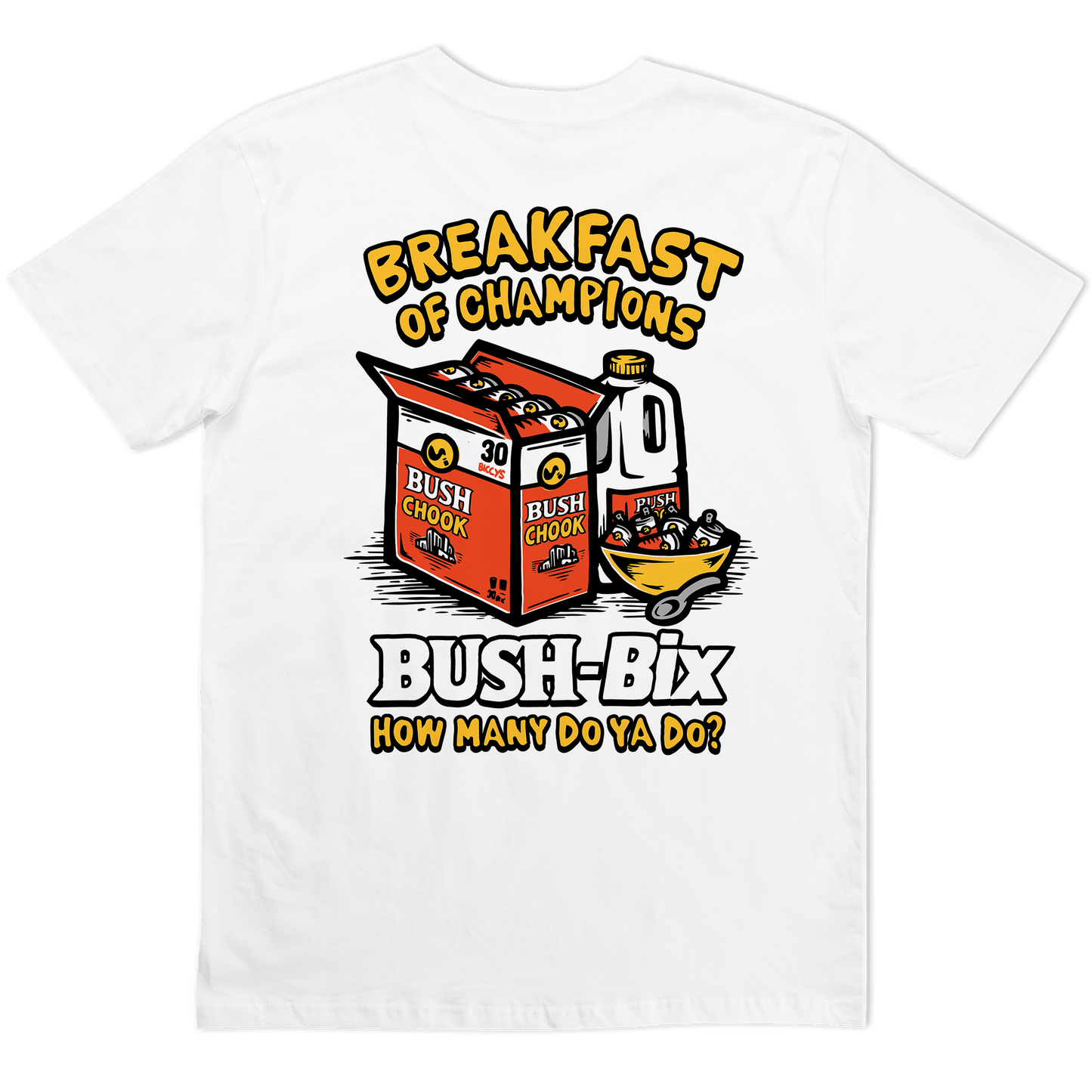 Bush-Bix Tee White