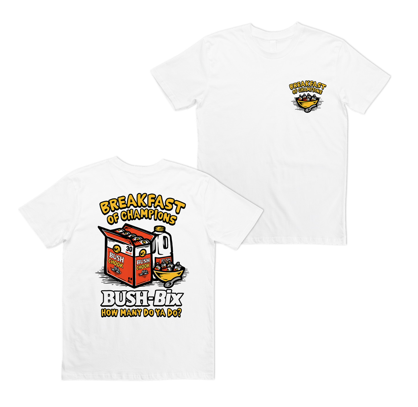 Bush-Bix Tee White