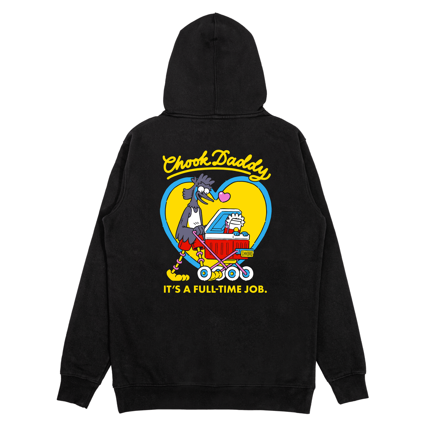 Chook Daddy Hoodie V2 Black