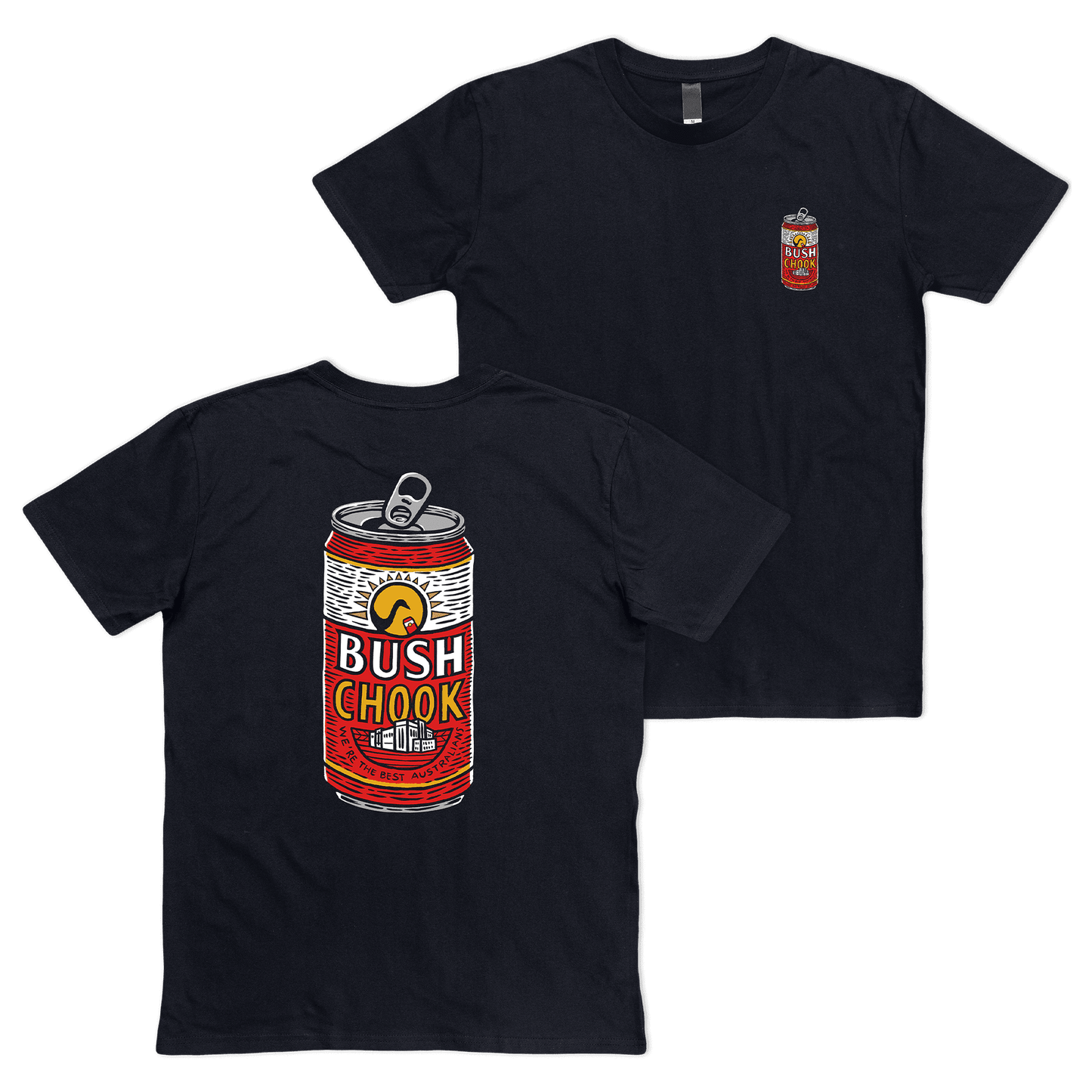 Chook Relief Tee Black