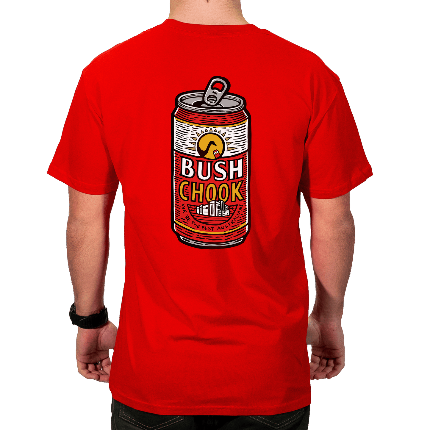 Chook Relief Tee Red
