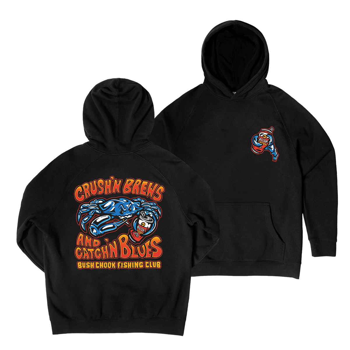 Crush'n Brews Hoodie Black