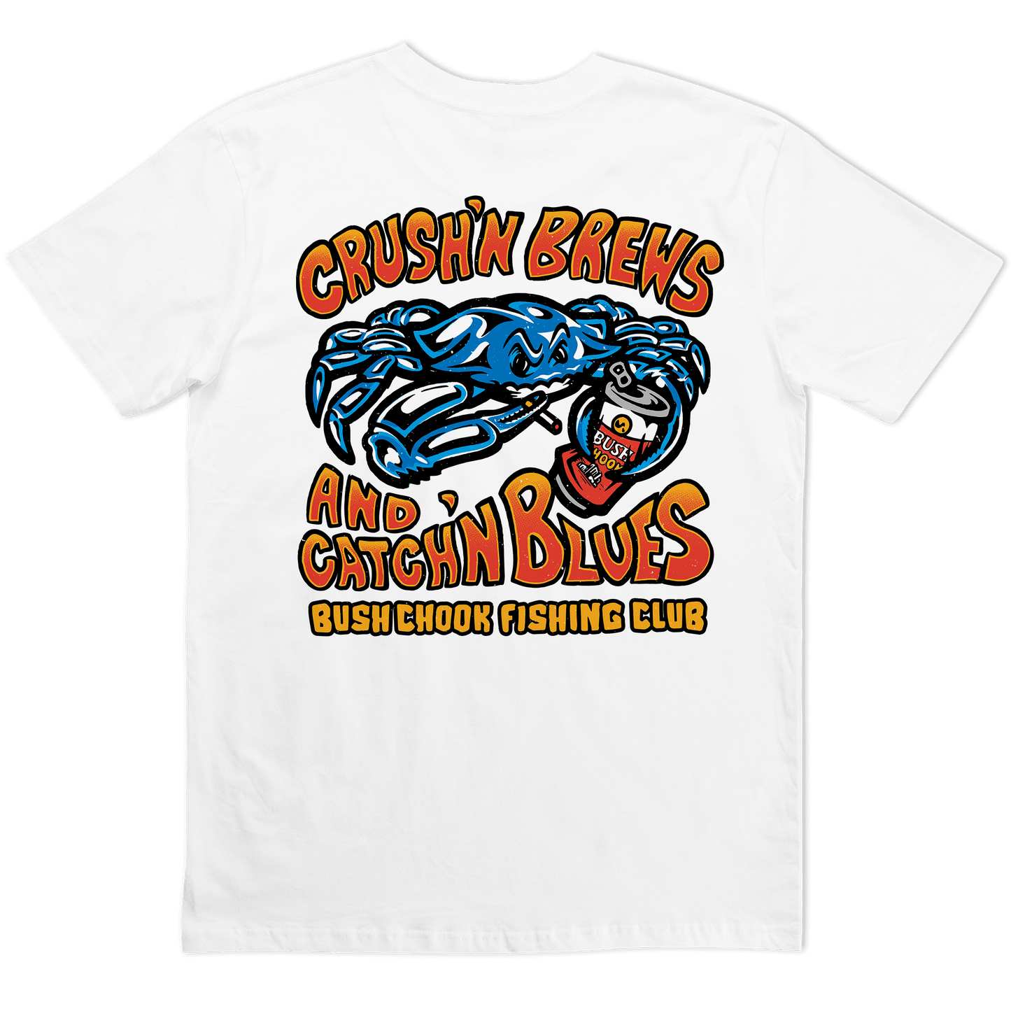 Crush'n Brews Tee White