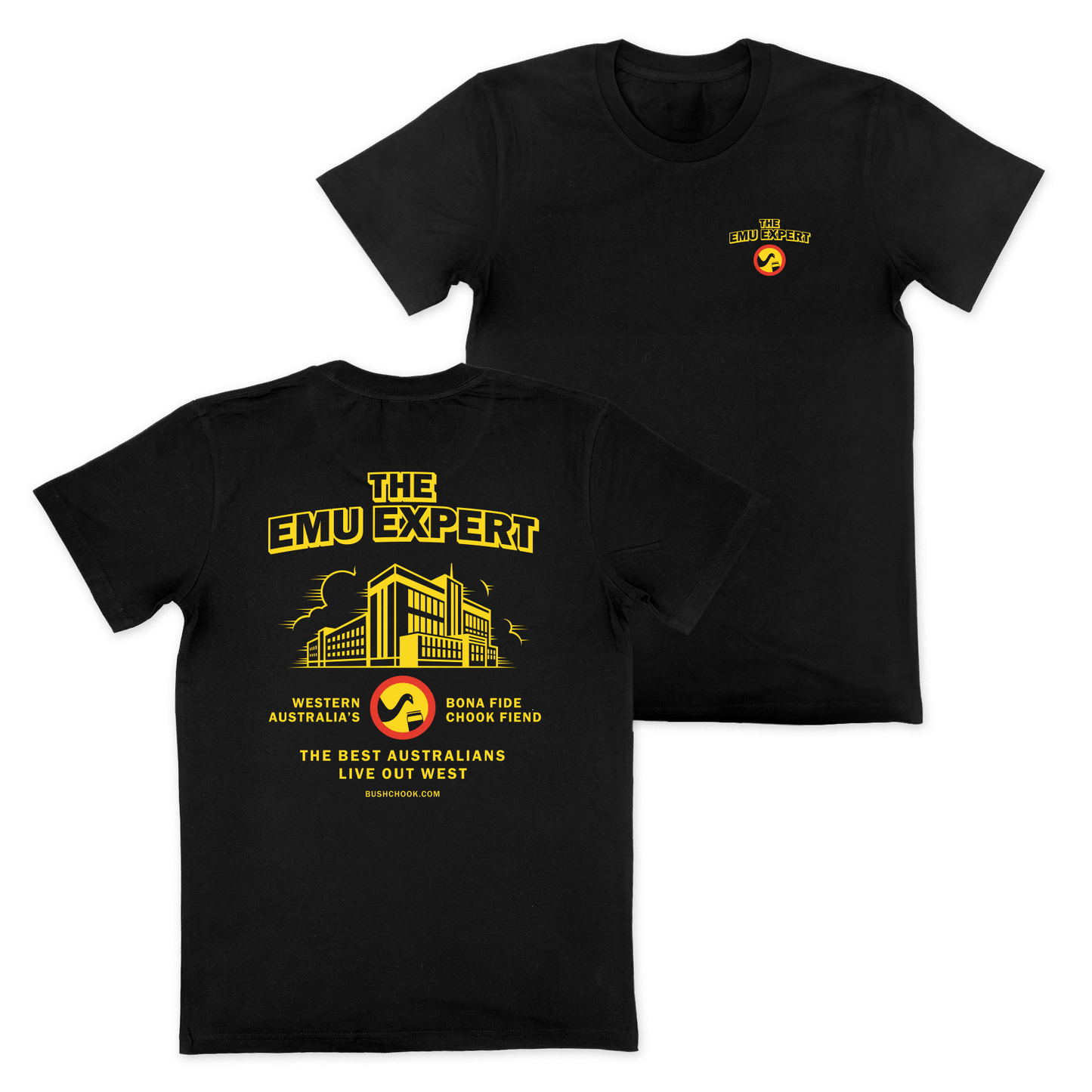 Emu Expert Tee Black