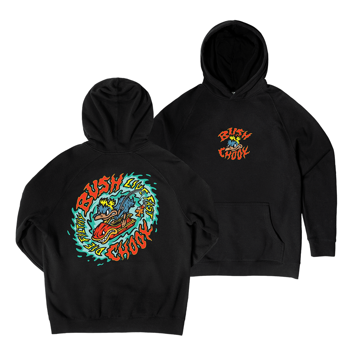 Fast & Filthy Hoodie Black