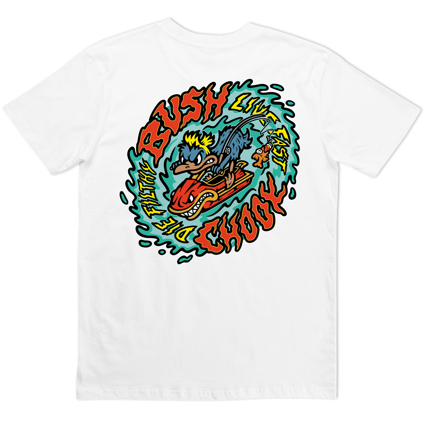 Fast & Filthy Tee White