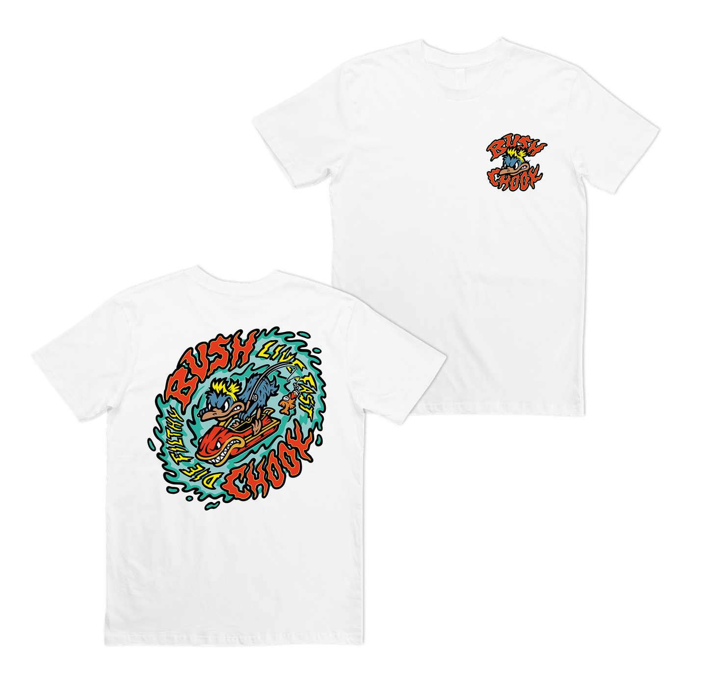 Fast & Filthy Tee White