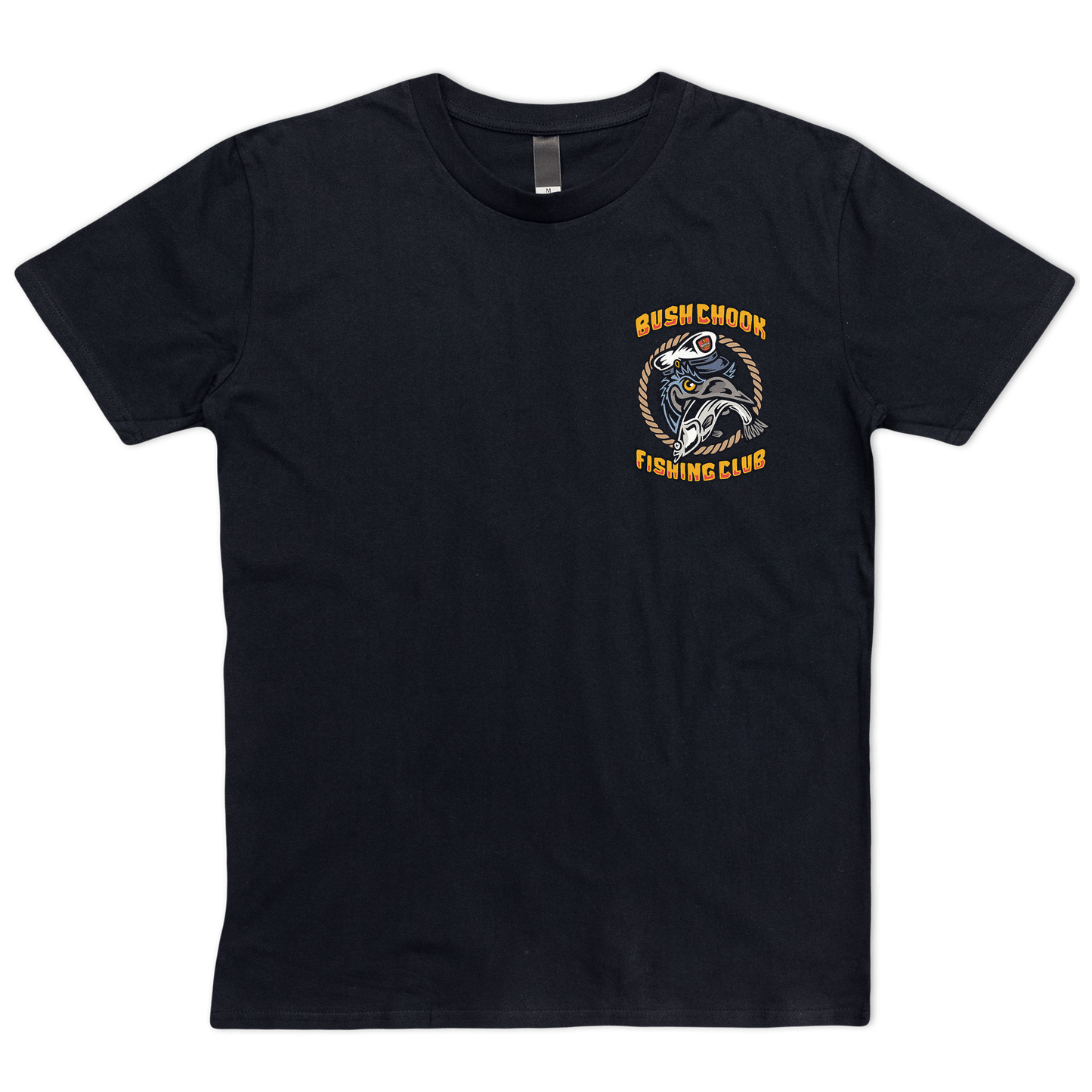 Fishing Club Tee Black