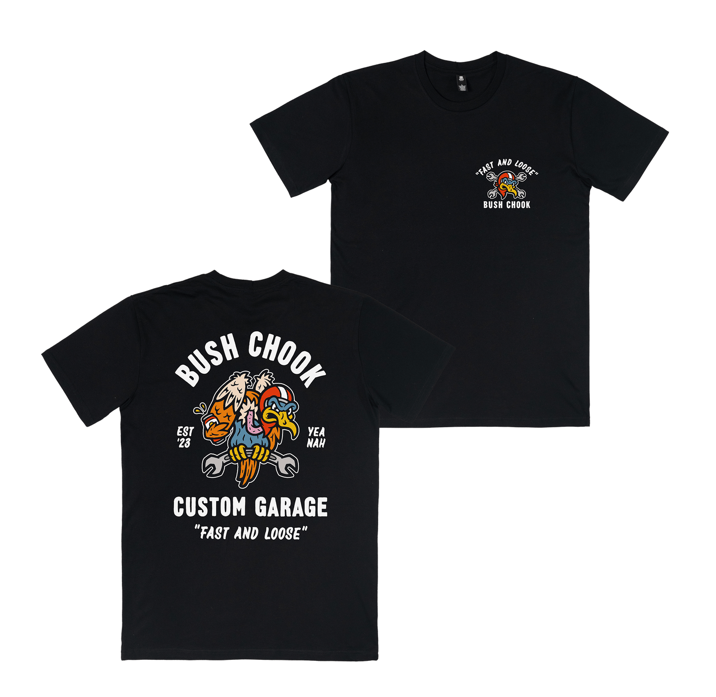 Garage Tee Black