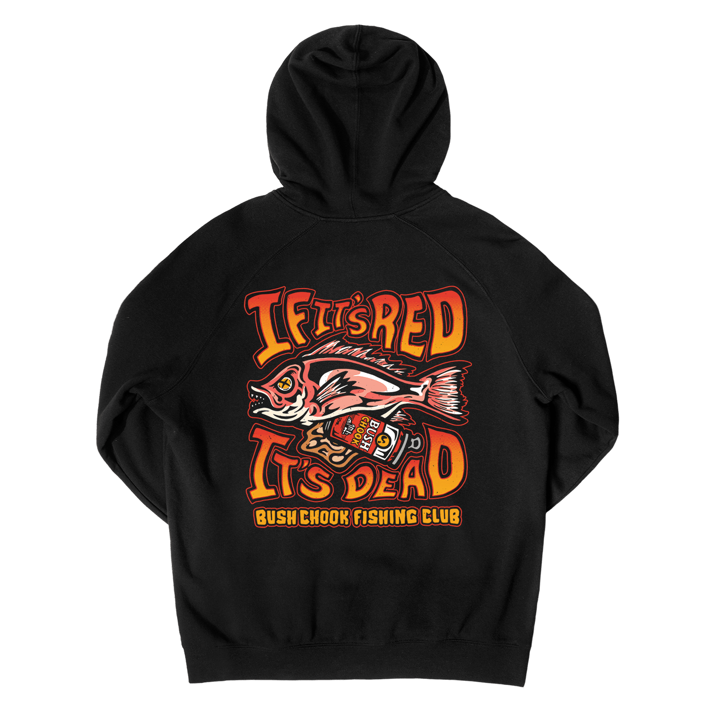 Gutted Hoodie Black