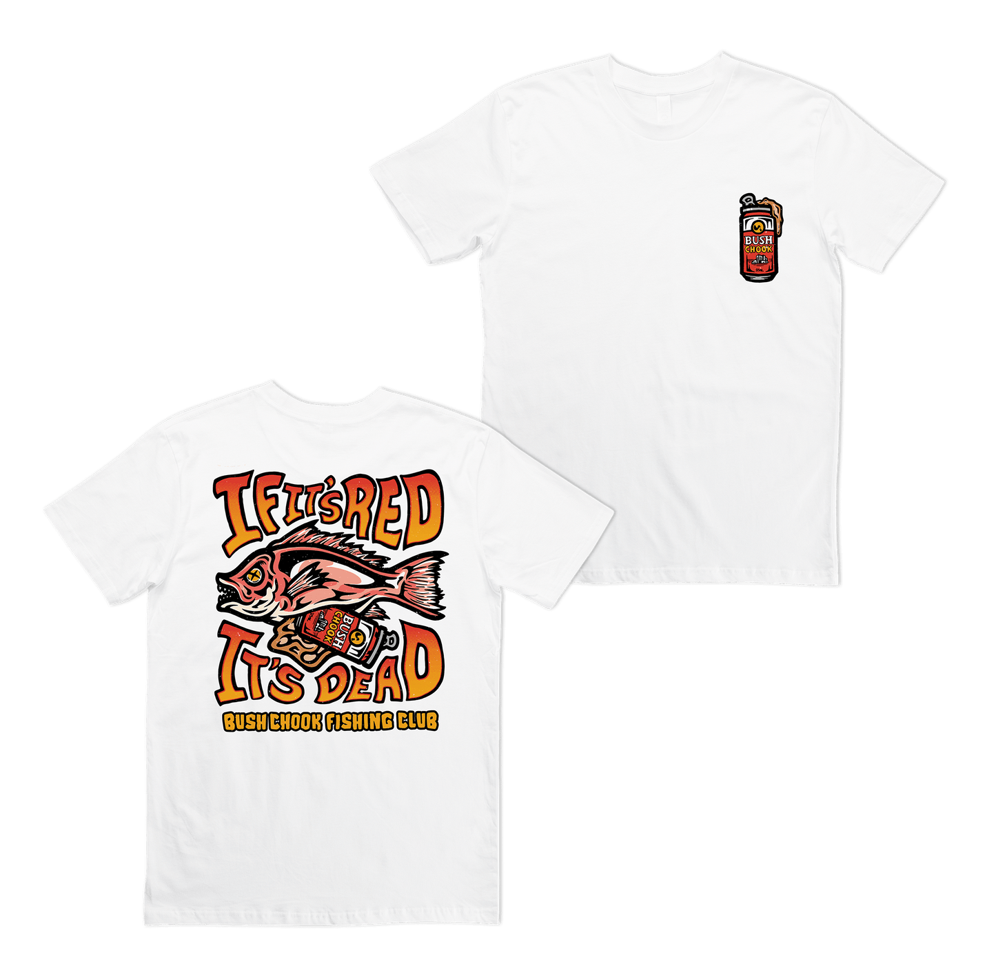 Gutted Tee White
