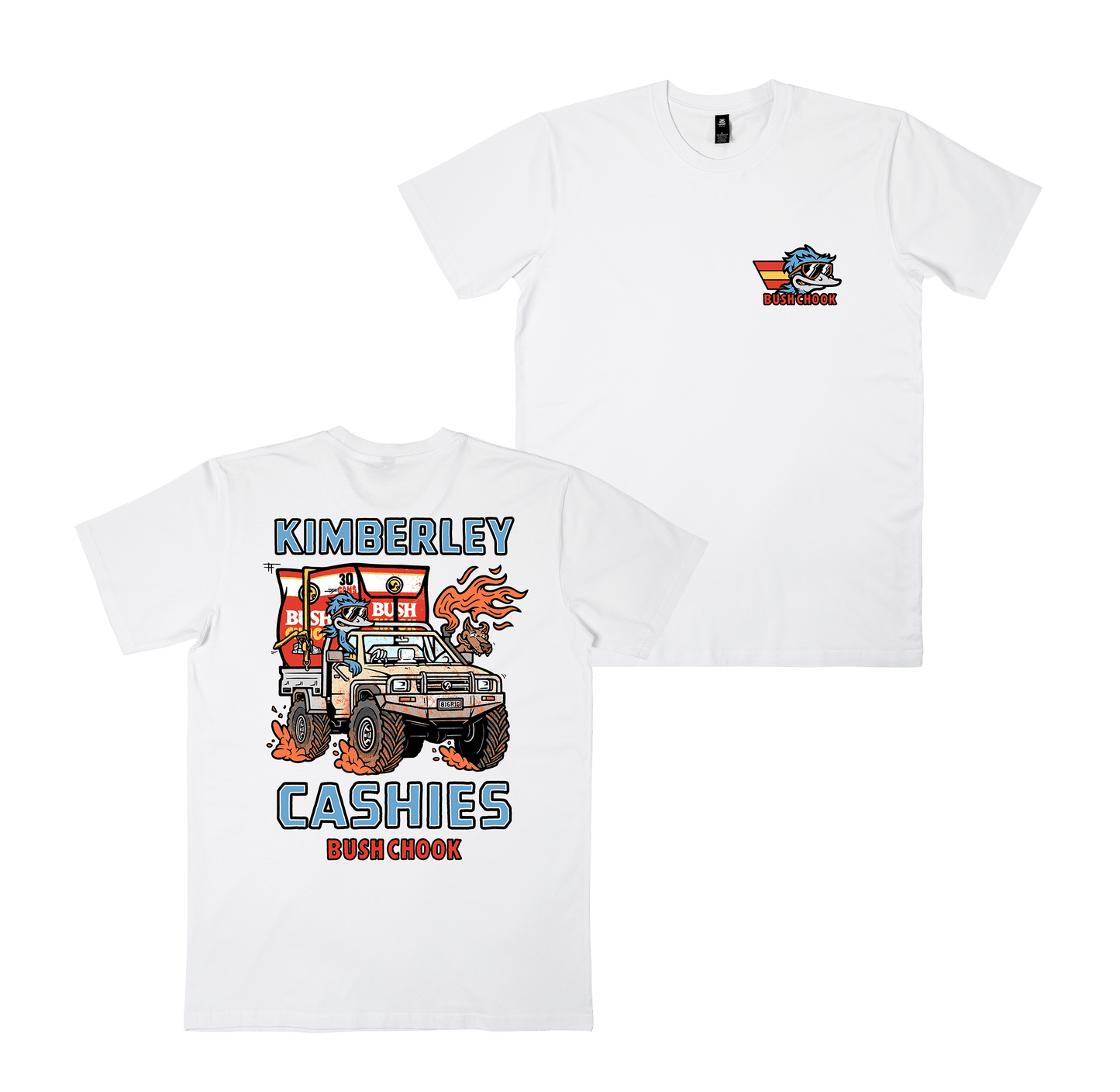 Kimberley Cashies Tee White