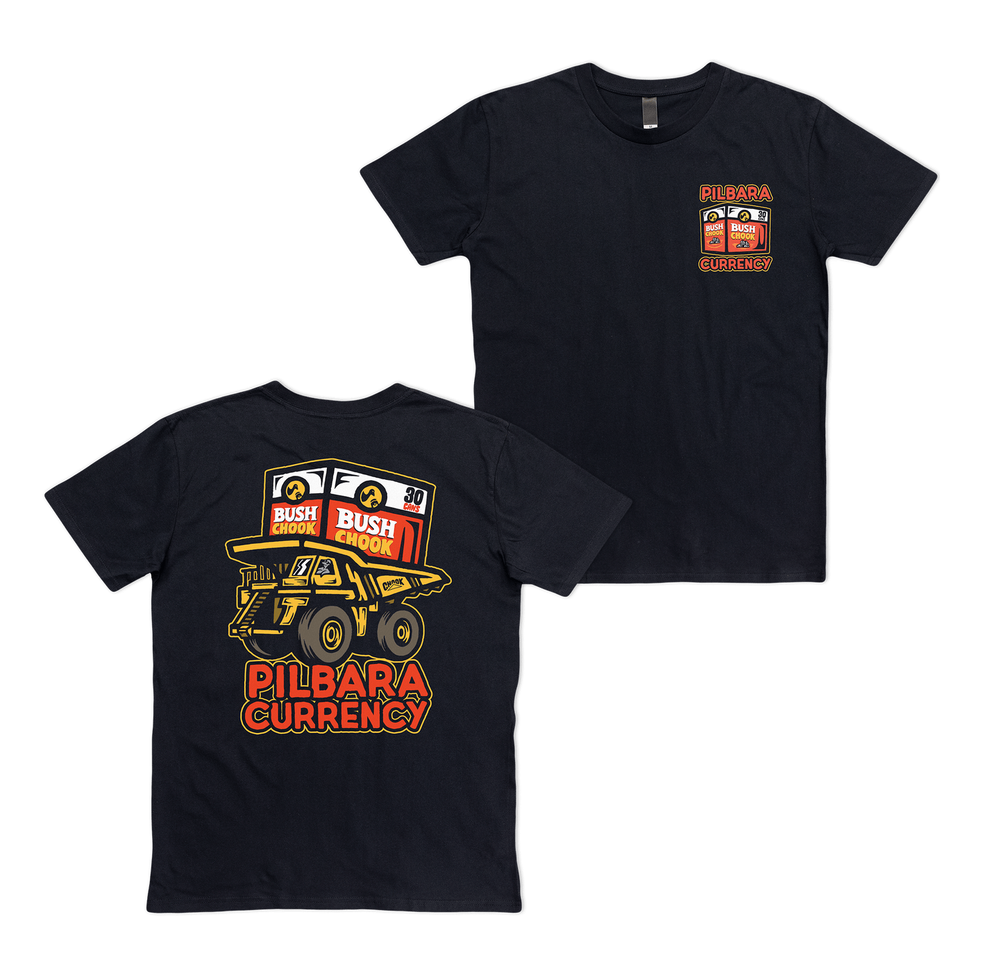 Pilbara Currency 2 Tee Black