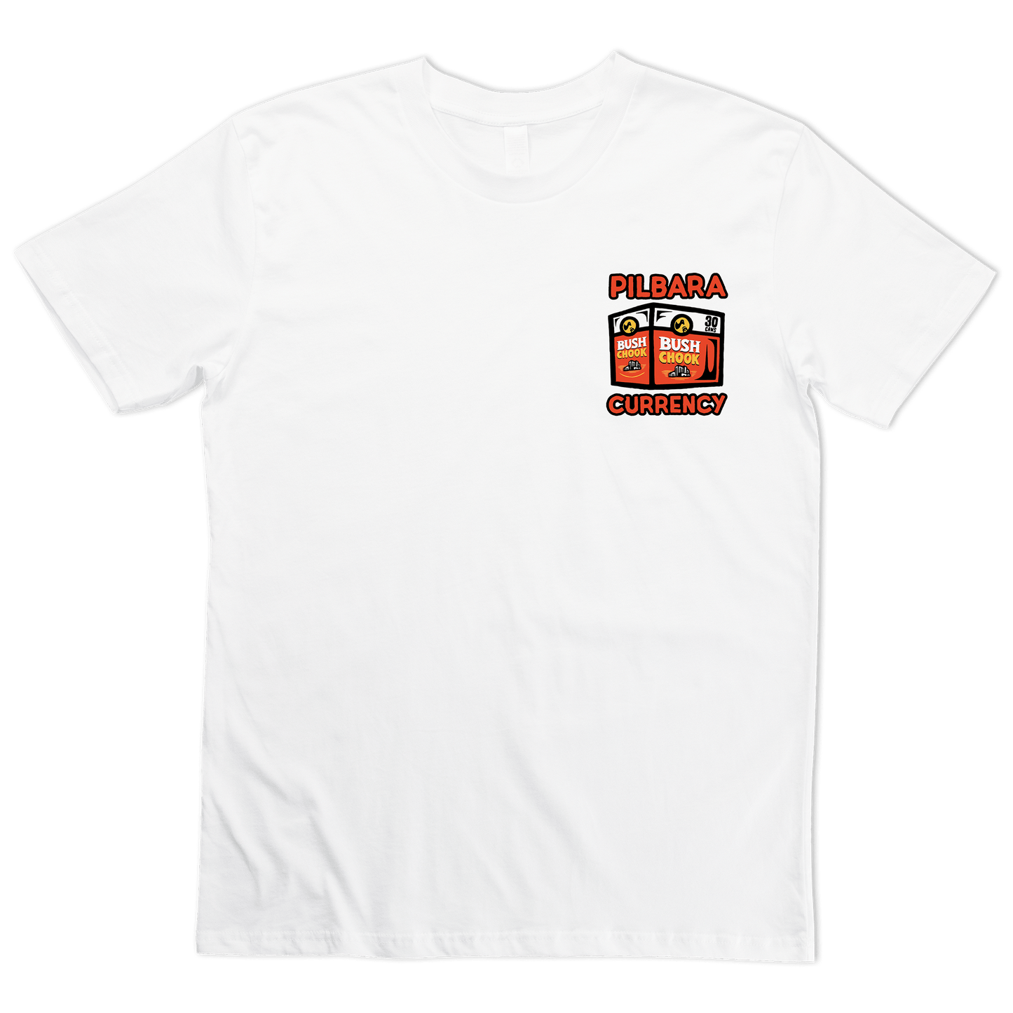 Pilbara Currency 2 Tee White