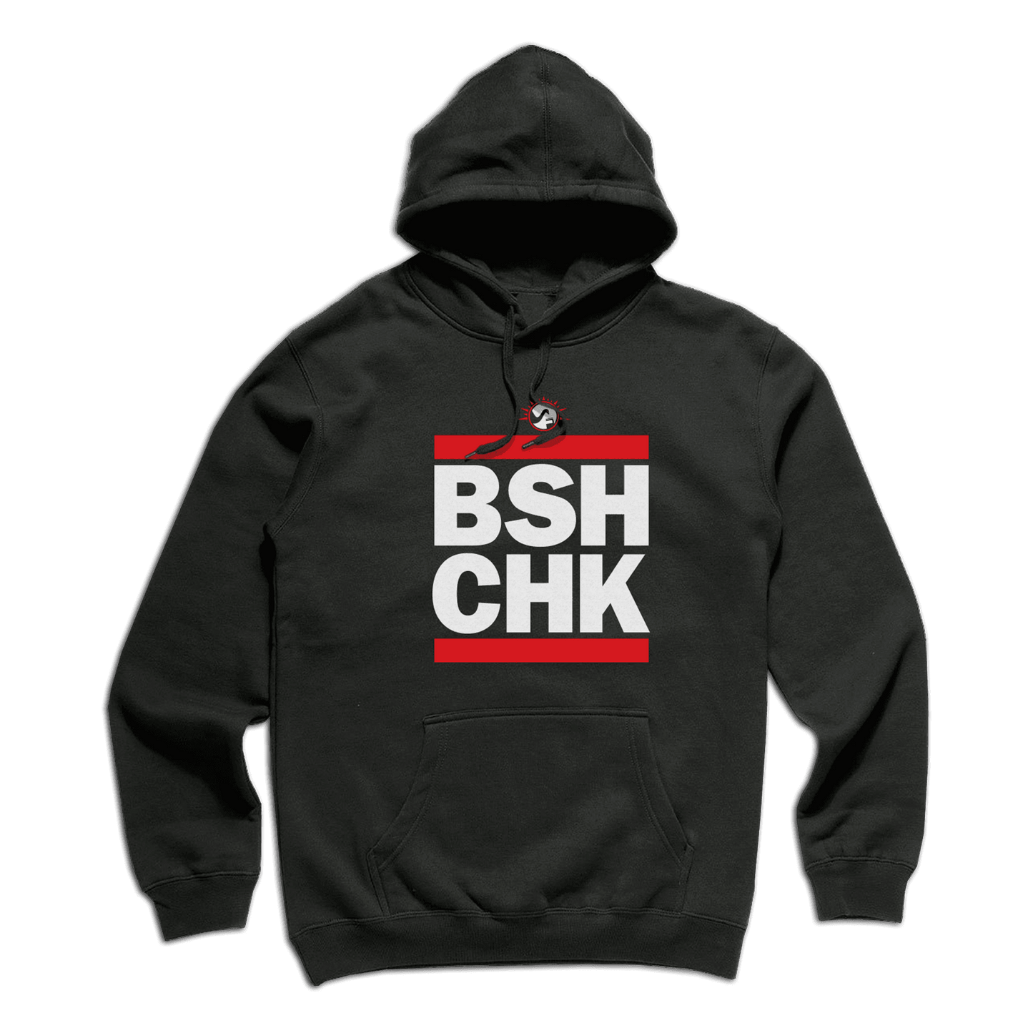 Run the Chooks Hoodie Black