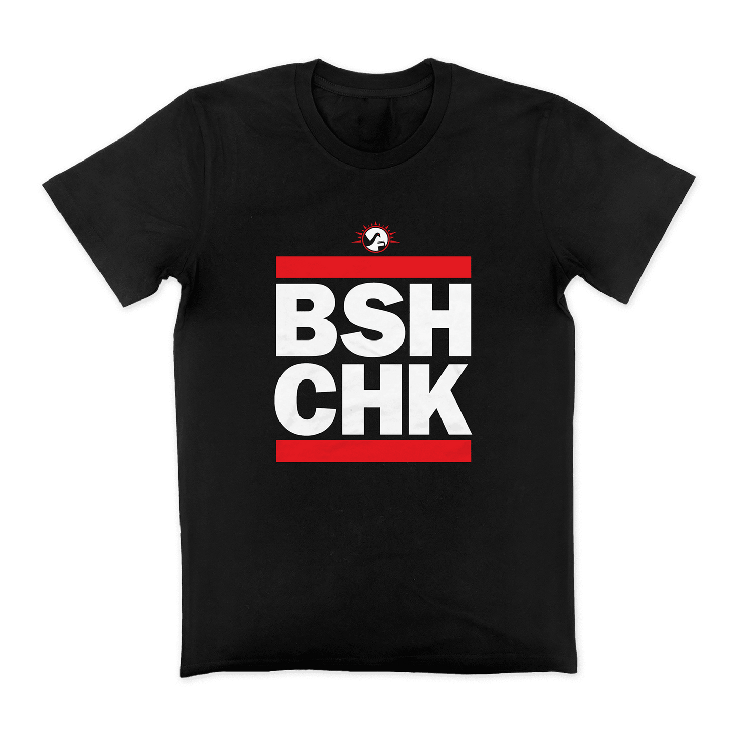 Run the Chooks Tee Black