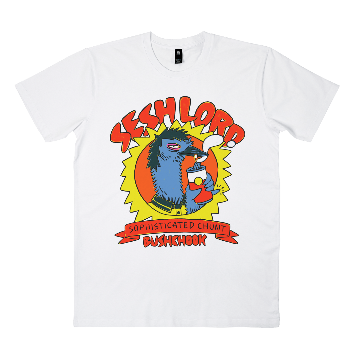 Sesh Lord Tee White