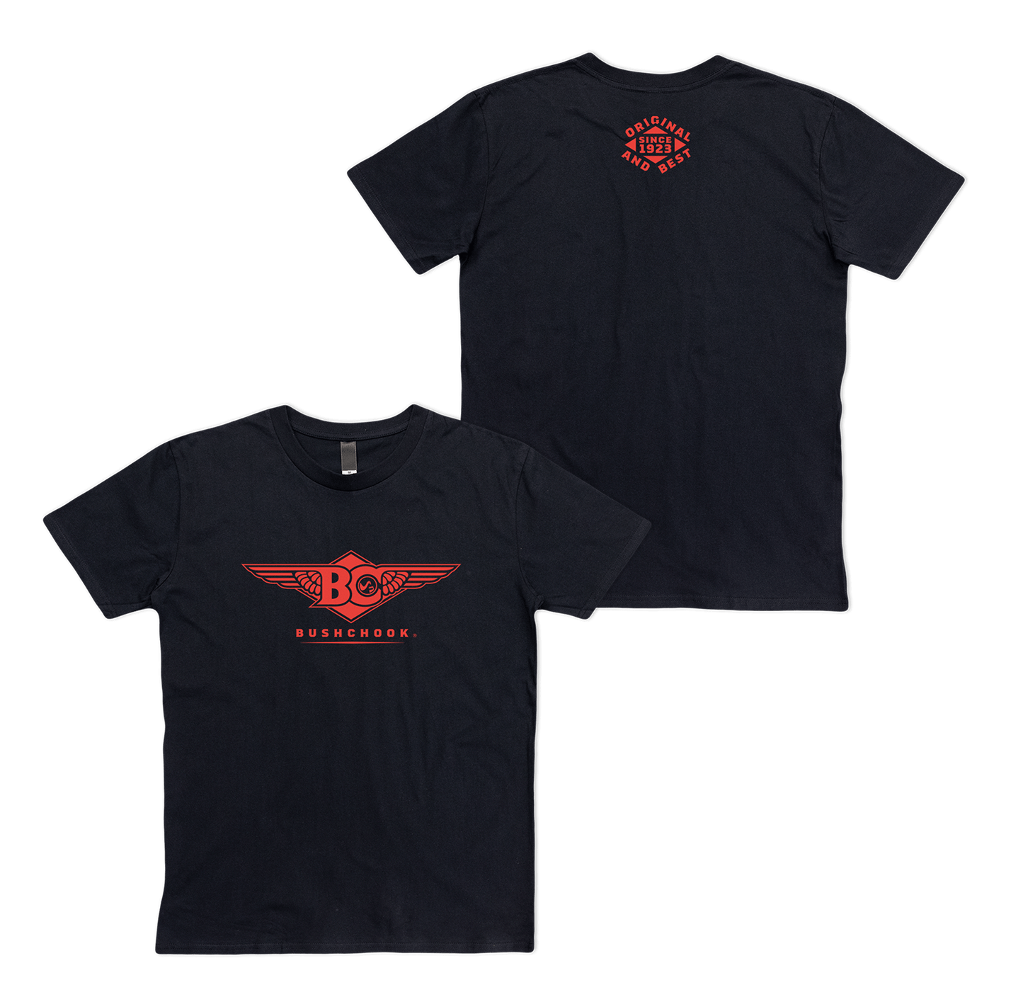 Wings Tee Black