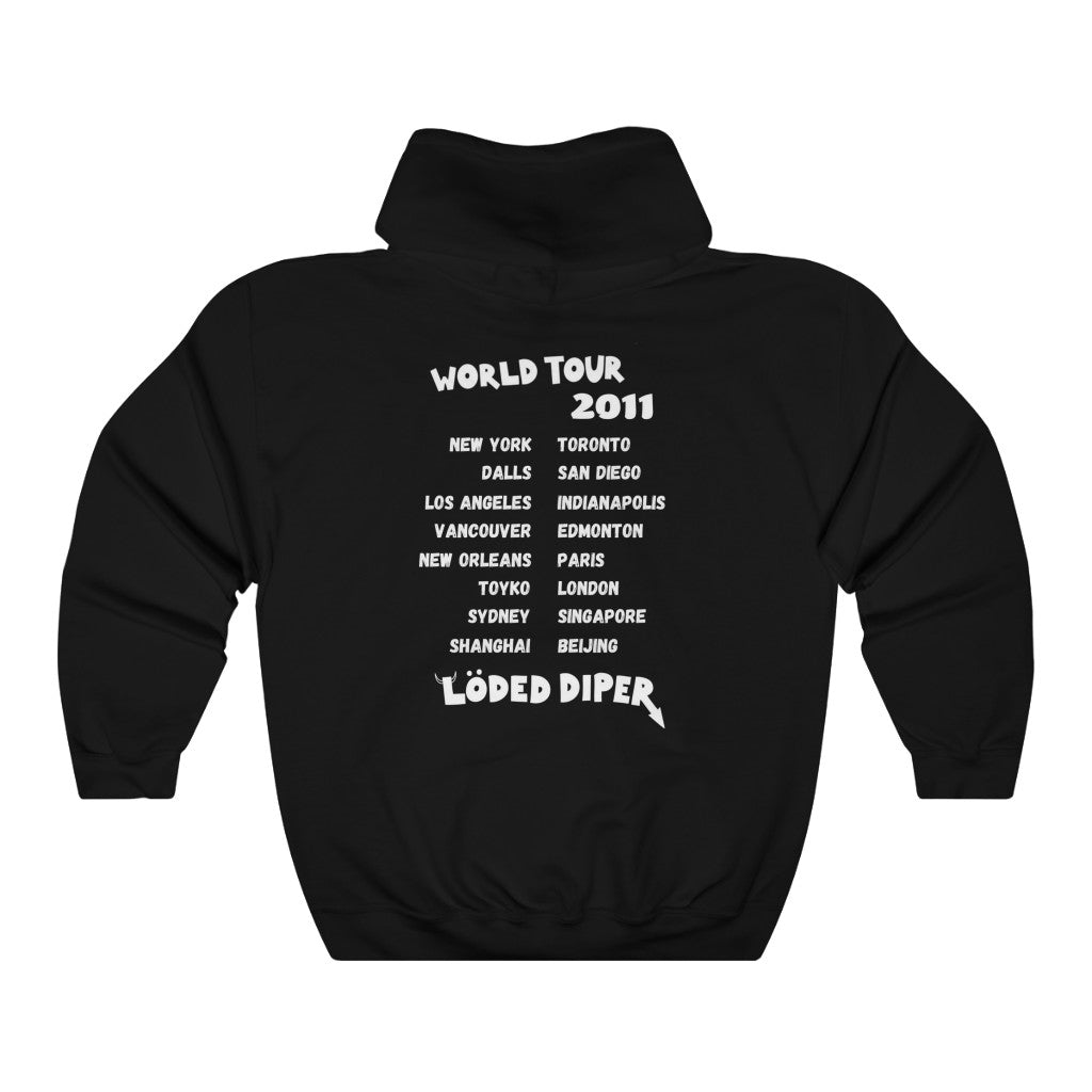 Loded Diper World Tour - Unisex Heavy BlendÃ¢â€žÂ¢ Hooded Sweatshirt - ALL COLORS