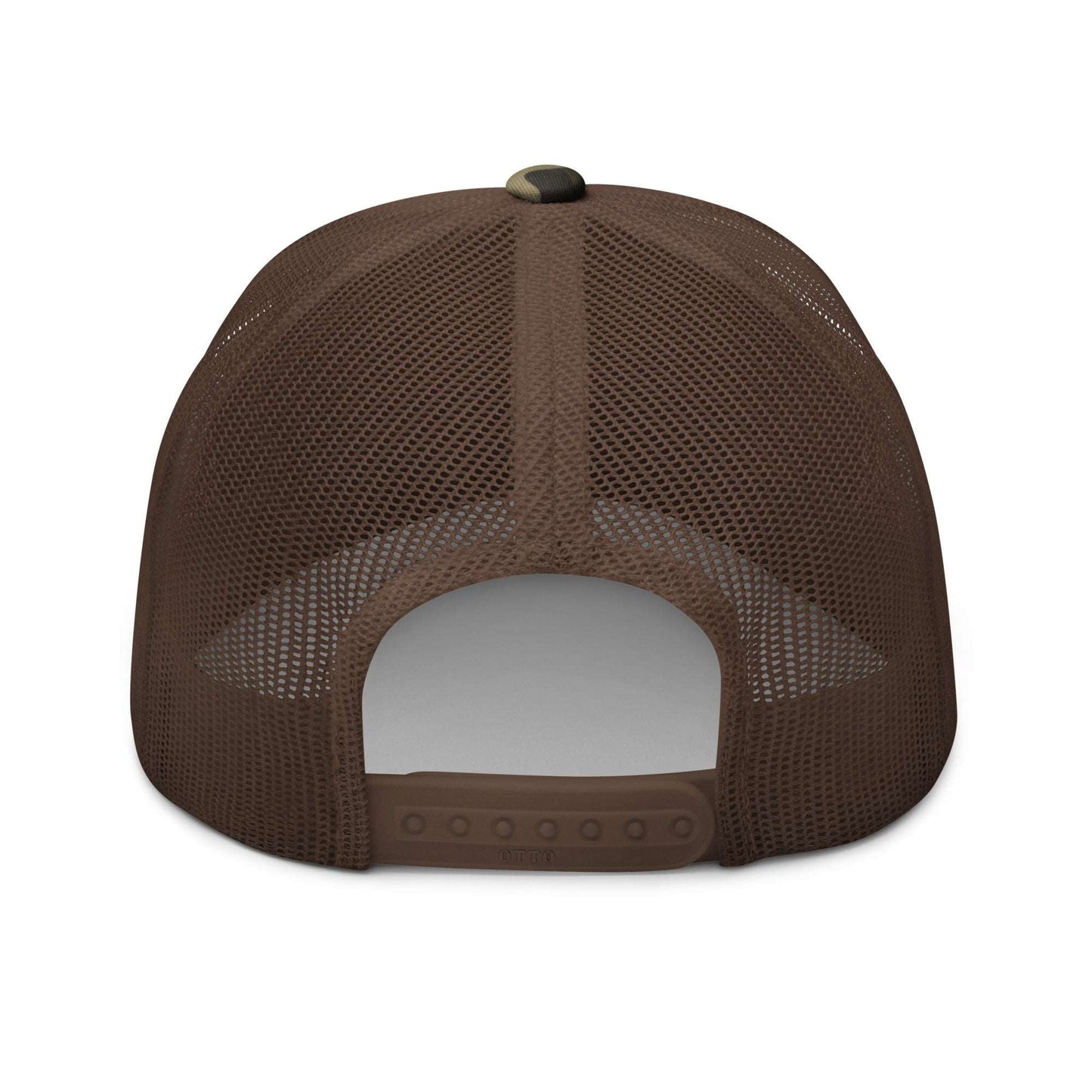 Rockteez Apparel Camouflage Trucker Hat White