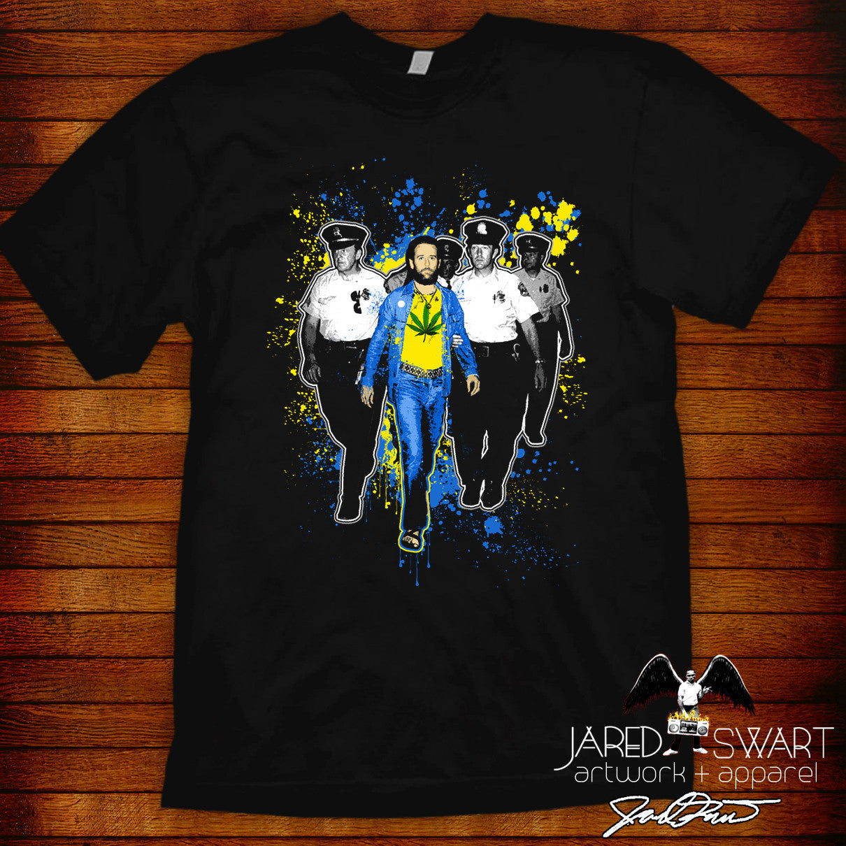 George Carlin "Arrested in Color" Designer Tee