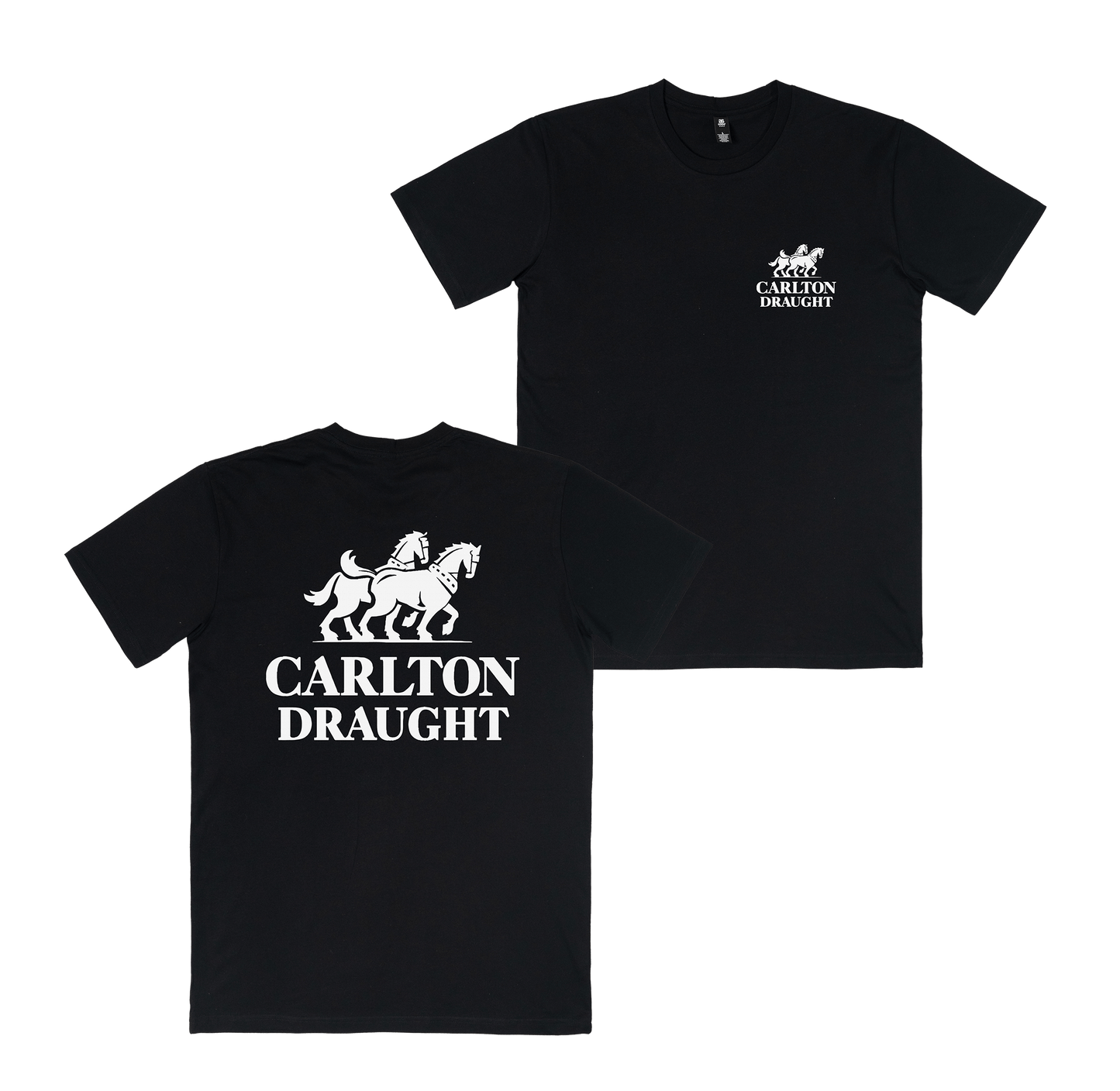 Carlton Draught Current Tee Black
