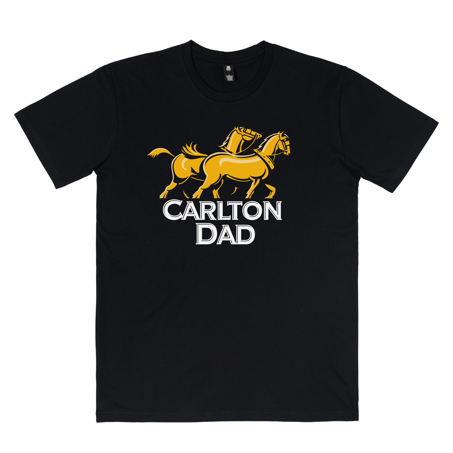 Carlton Draught Dad Tee Black