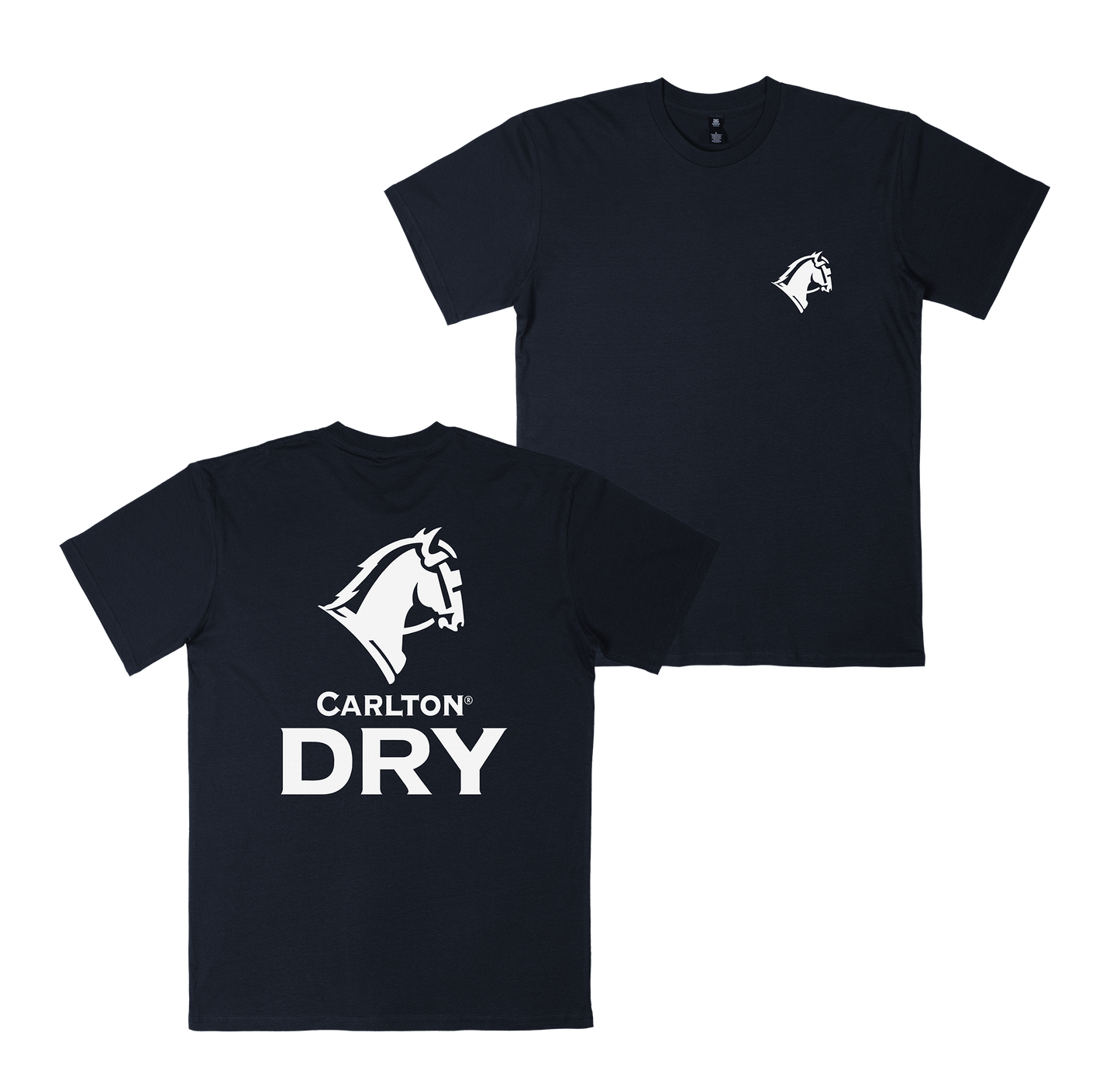 Carlton Dry Current Tee Navy