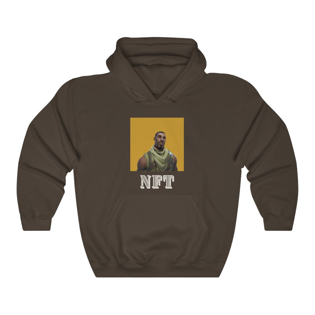Fortnite Default skin NFT - Unisex Heavy BlendÃ¢â€žÂ¢ Hooded Sweatshirt