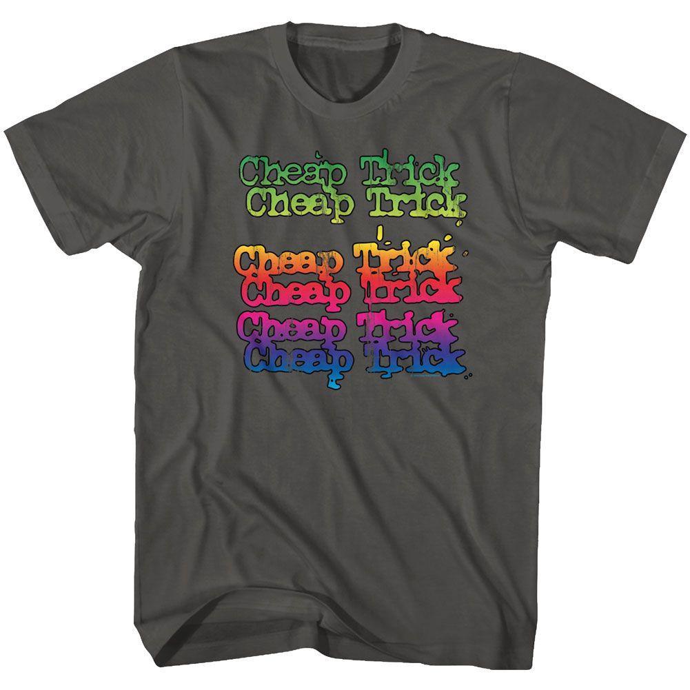 Cheap Trick Rainbow Trick Boyfriend Tee