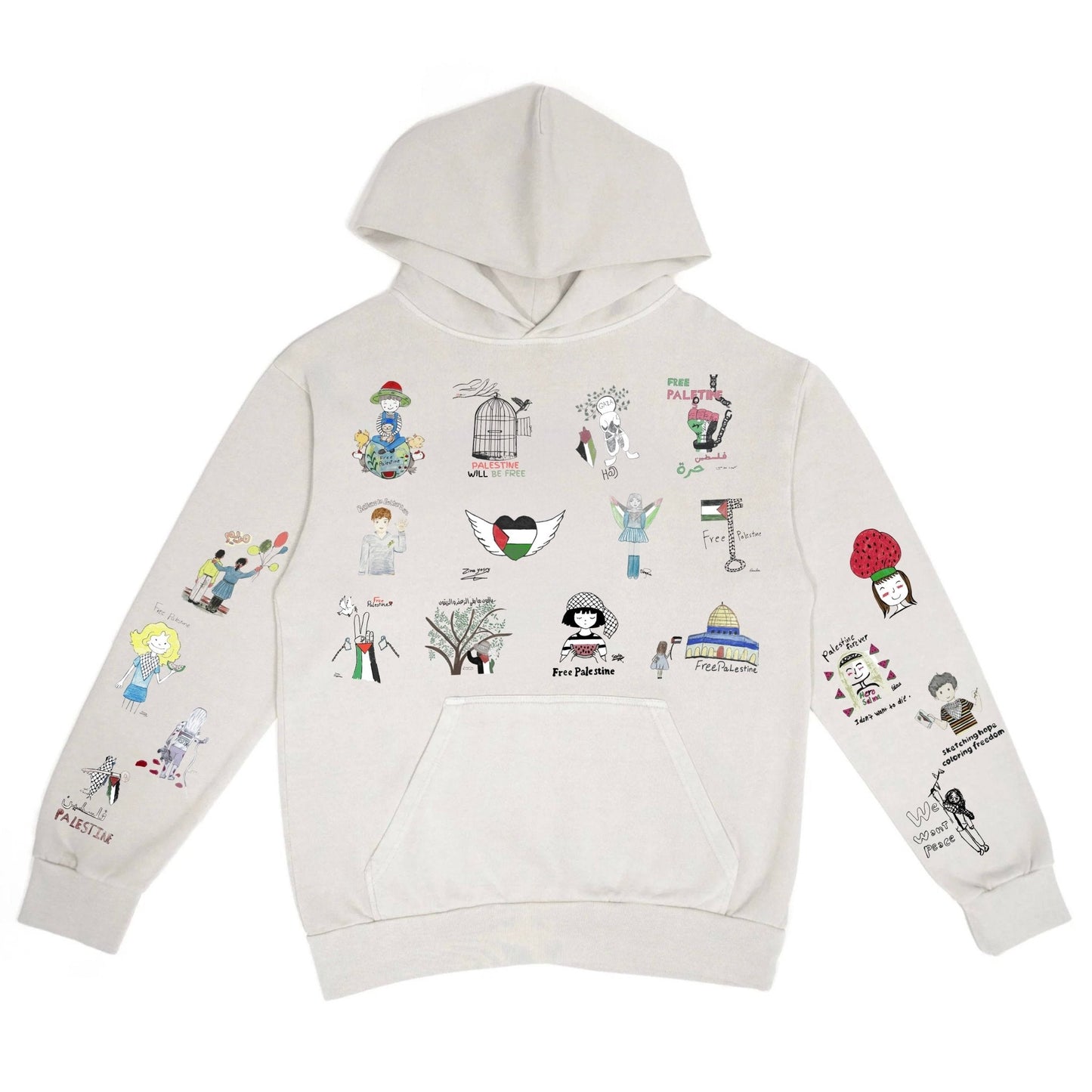 Children Of Ã°Å¸Ââ€° Art Heavyweight Hoodie