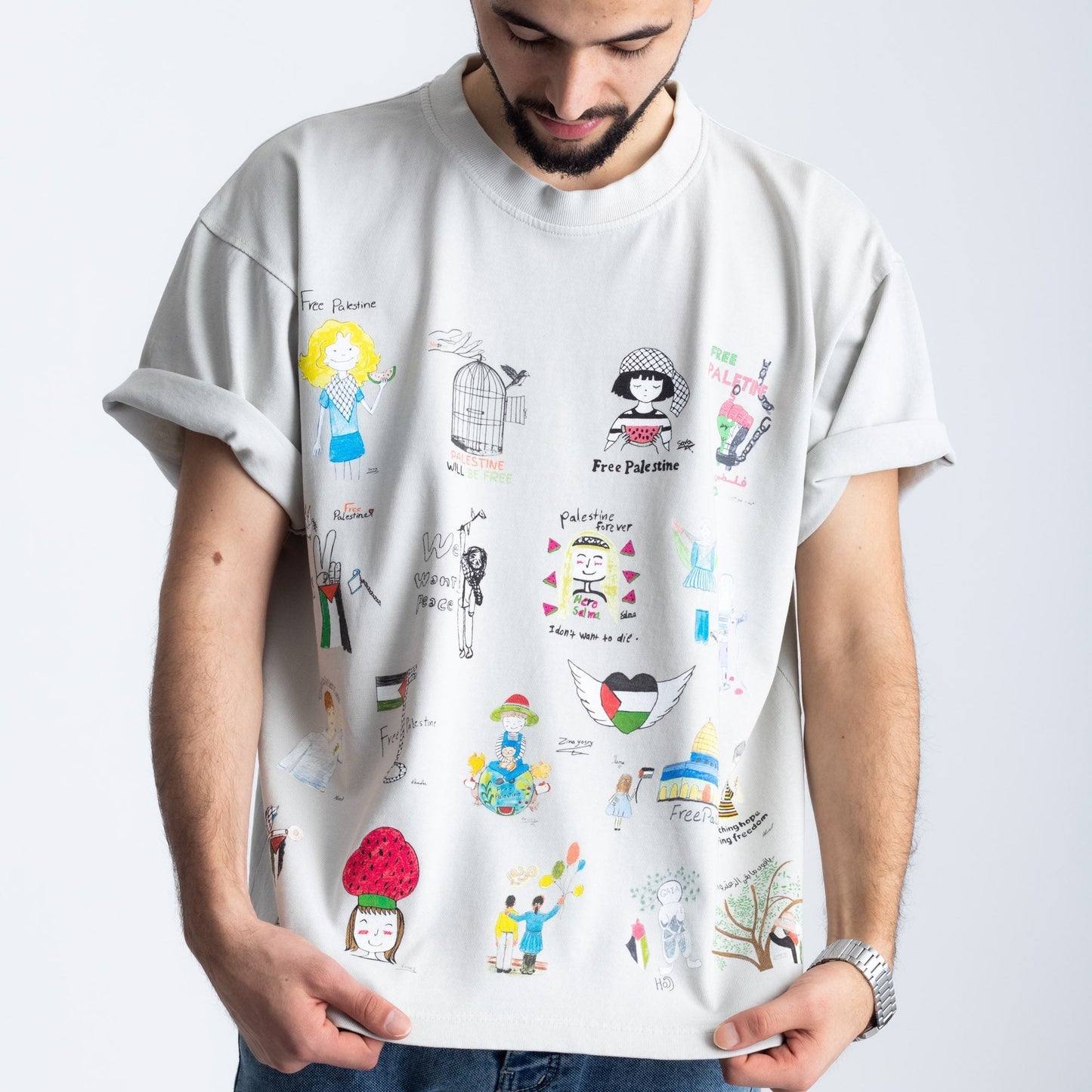 Children Of Ã°Å¸Ââ€° Art Heavyweight Tee